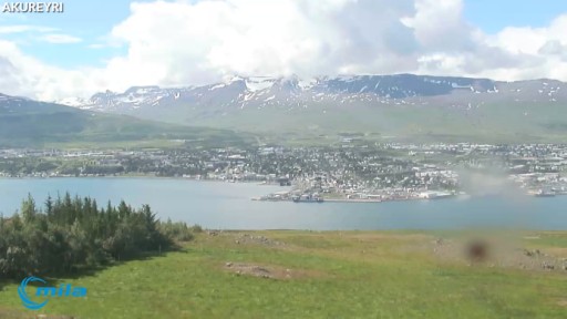 Akureyri en vivo Vista Panoramica