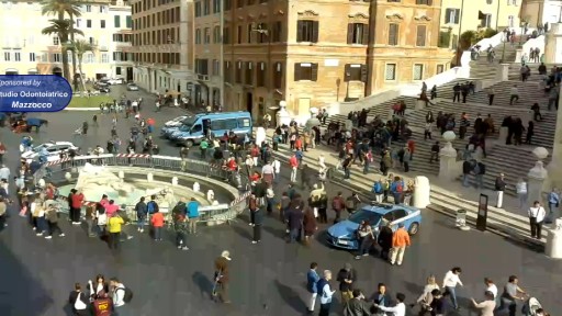 Rome Piazza di Spagna webcam