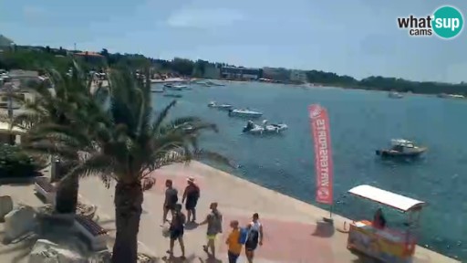 Novalja Seaside Promenade webcam