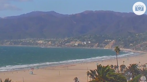 Santa Monica Beach webcam
