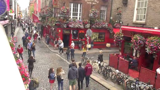 Dublin Temple Bar webcam