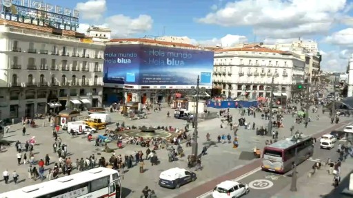Madrid Puerta del Sol webcam 2
