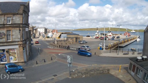 Lerwick Victoria Pier webcam