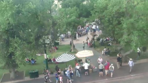 Santa Fe Plaza webcam