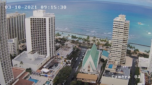 Honolulu Waikiki webcam 2