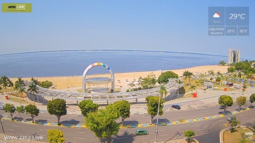 Manaus en vivo Playa de Ponta Negra