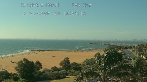 Melbourne Brighton Beach webcam