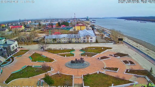 Lensk Troika Monument webcam