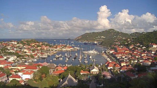 Camara en vivo del puerto de Gustavia
