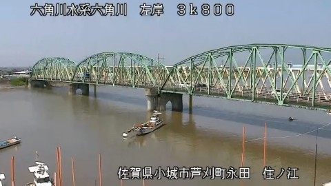 Live webcams in Rokkaku River