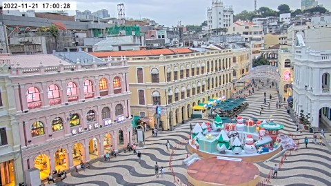 Macau Senado Square webcam