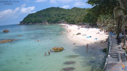 Ko Samui Crystal Beach webcam