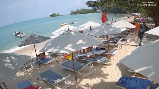 Ko Samui - Choeng Mon Beach Webcam