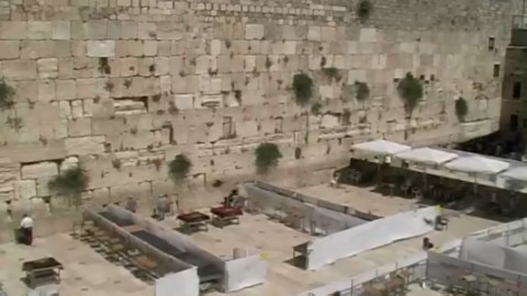 Jerusalem Western Wall webcam 2