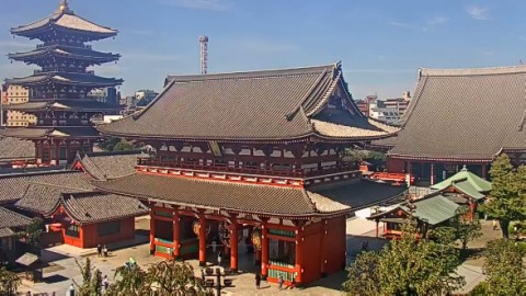 Tokyo Taito - Senso-ji Temple Webcam