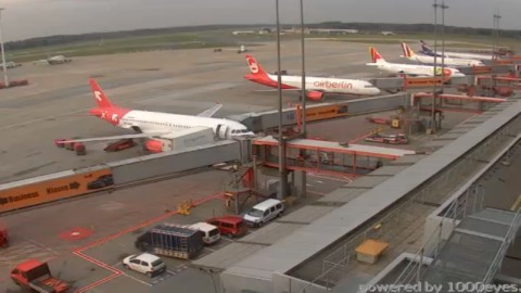 Camara en vivo del aeropuerto de Hamburgo
