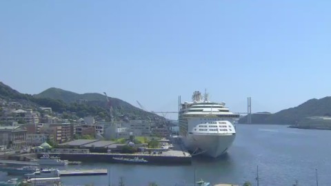 Camara en vivo del puerto de Nagasaki 2