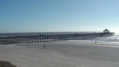 Folly Beach en vivo Playa Folly