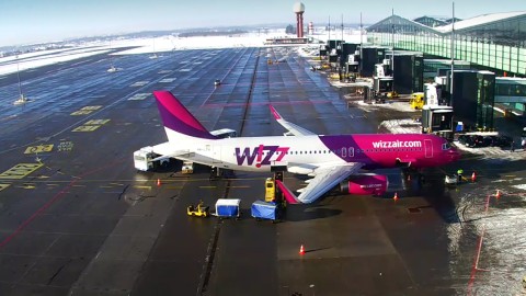 Camara en vivo del aeropuerto de Gdansk