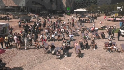 Melbourne - Federation Square Webcam