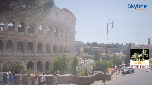 ローマ コロッセオのライブカメラ