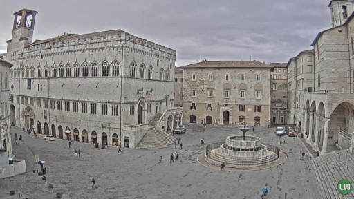 Perugia - IV November Square Webcam