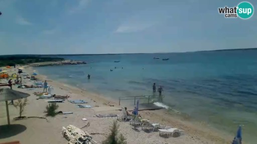 Camara en vivo de la playa Gajac