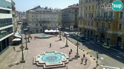 Rijeka Jadranski Square webcam