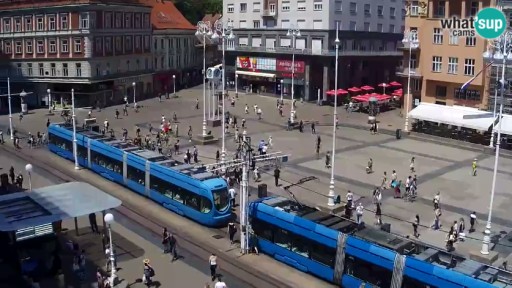 Zagreb en vivo Plaza Ban Jelacic