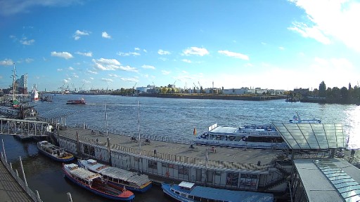 ハンブルク港のライブカメラ