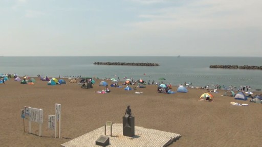 Joetsu Unohama Onsen Beach webcam