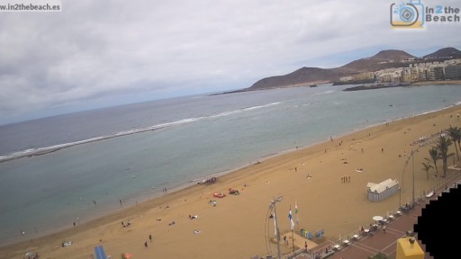 Las Palmas de Gran Canaria en vivo Playa de Las Canteras