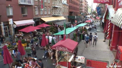 New York Little Italy webcam