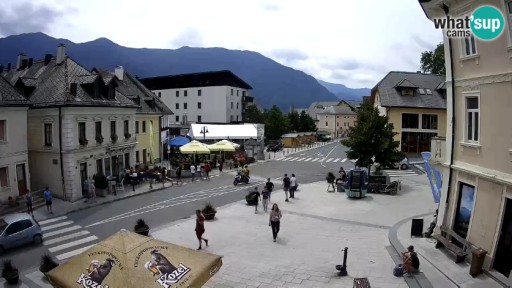 Bovec Main Square webcam