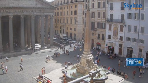 ローマ パンテオンのライブカメラ