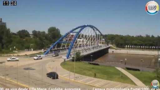 Villa Maria Peron Bridge webcam