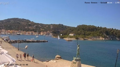 Paxi Gaios Port webcam