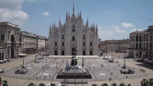 Camara en vivo de la catedral de Milan