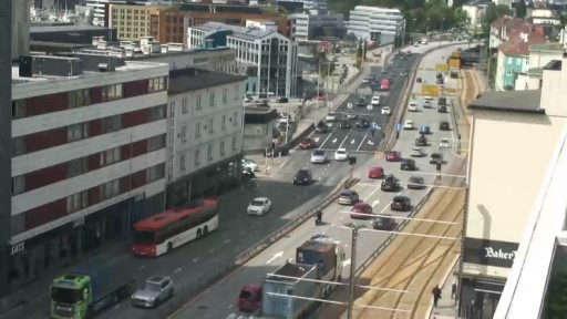 Bergen - Danmarksplass Webcam