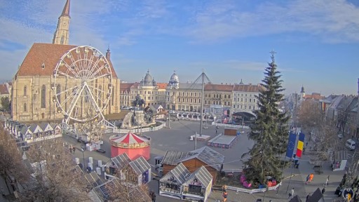 Cluj-Napoca Union Square webcam