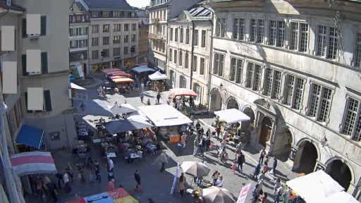 Lausanne - Place de la Palud  Webcam