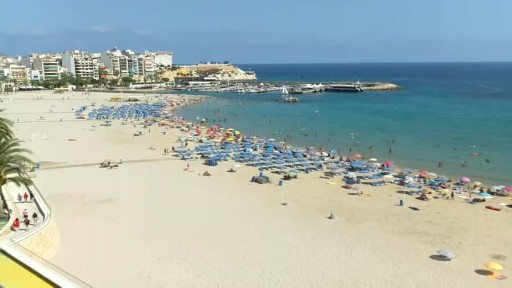 Benidorm Poniente Beach webcam