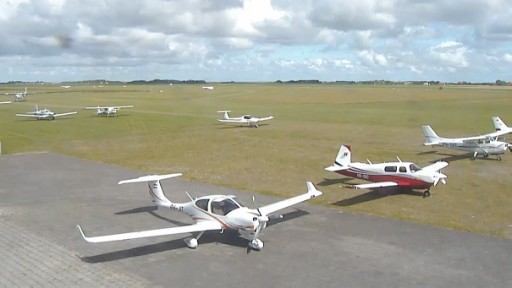 Camara en vivo del aeropuerto de Texel