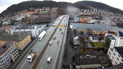 Bergen - Puddefjord Bridge Webcam