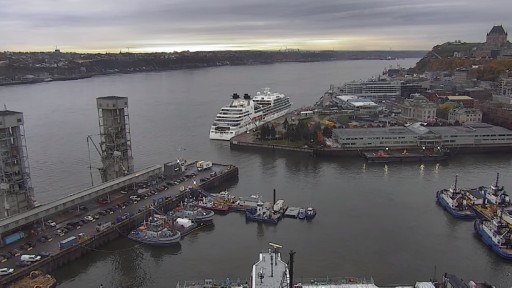 Quebec City - Port of Quebec Webcam