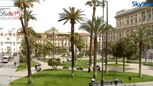 Rome Piazza Cavour webcam