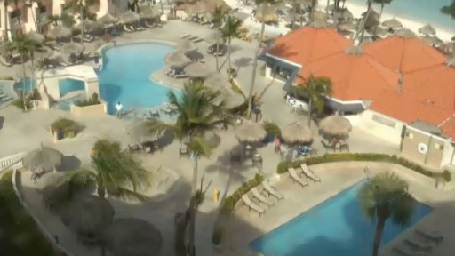 Oranjestad - Hotel Pool Webcam