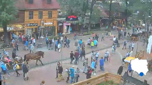 Zakopane - Krupowki Street Webcam