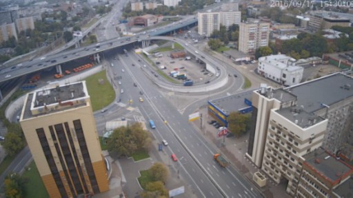 モスクワ 道路状況のライブカメラ