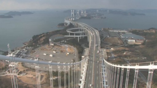 Sakaide - Great Seto Bridge Webcam